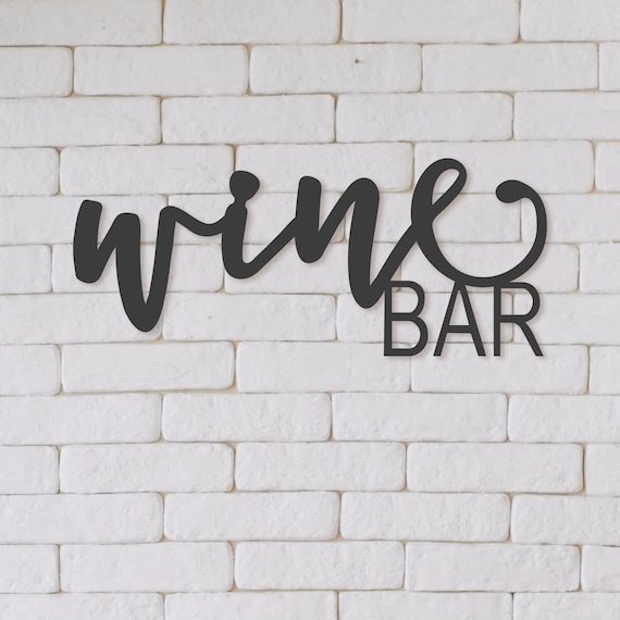 Bar sale metal sign