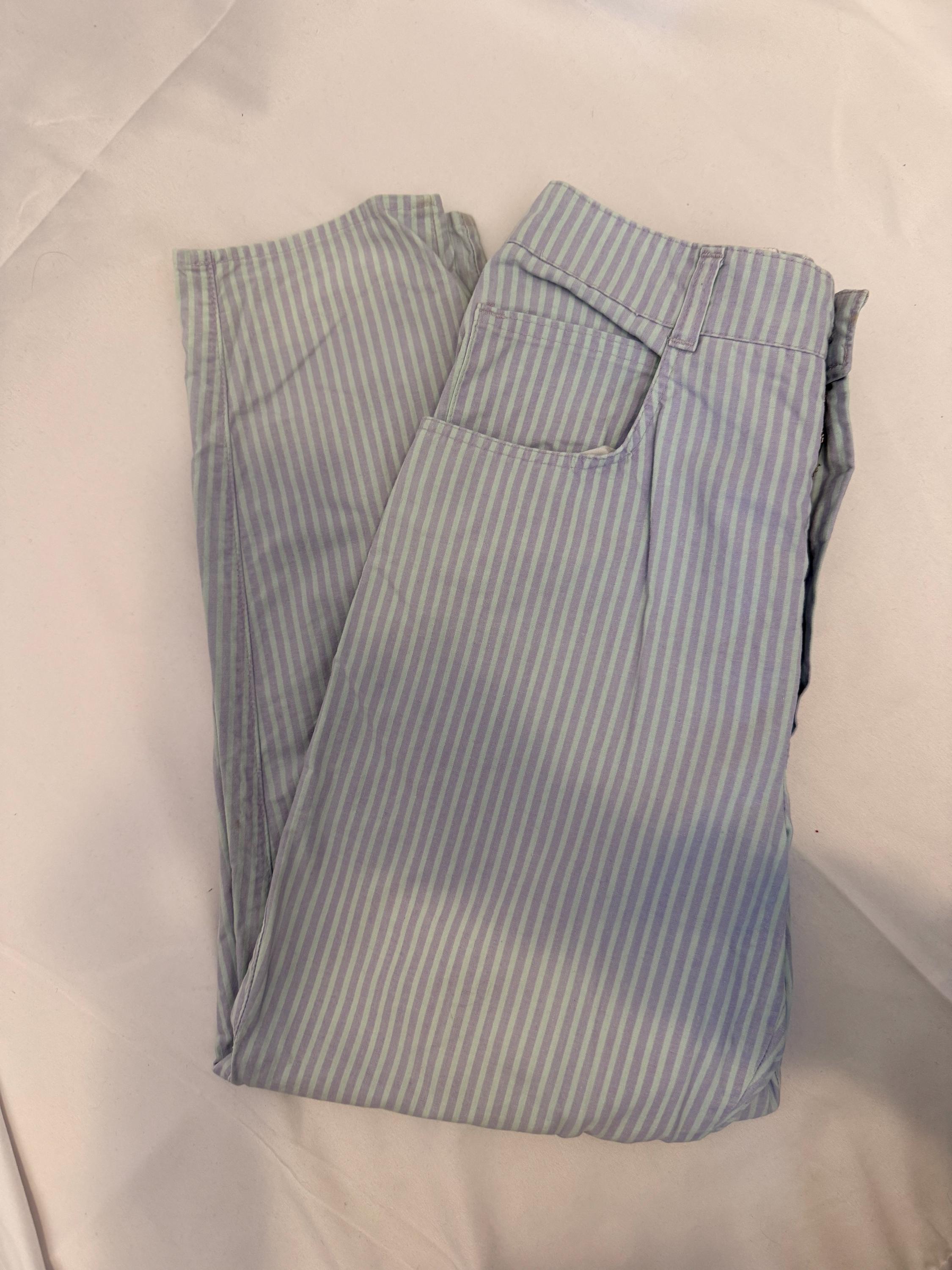 90s Striped Trousers - Etsy