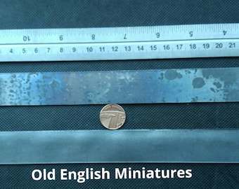Dolls house, real lead flashing, 2 x 9" 1" inch dolls Tudor house, dolls farmhouse, dolls house roof, model making, model roof, ballast,
