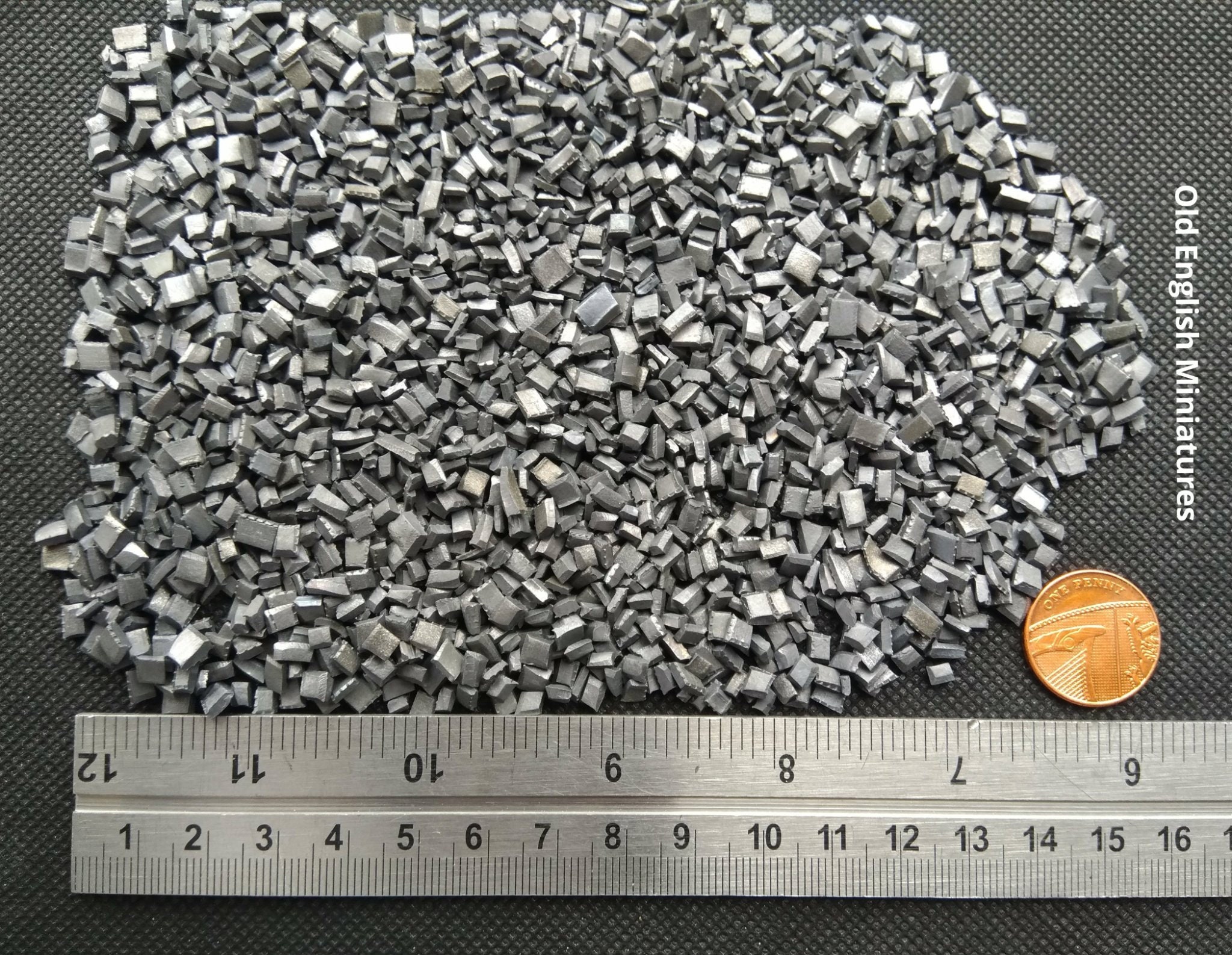 Model railway boats ballast real lead tiny chipping ideal Etsy