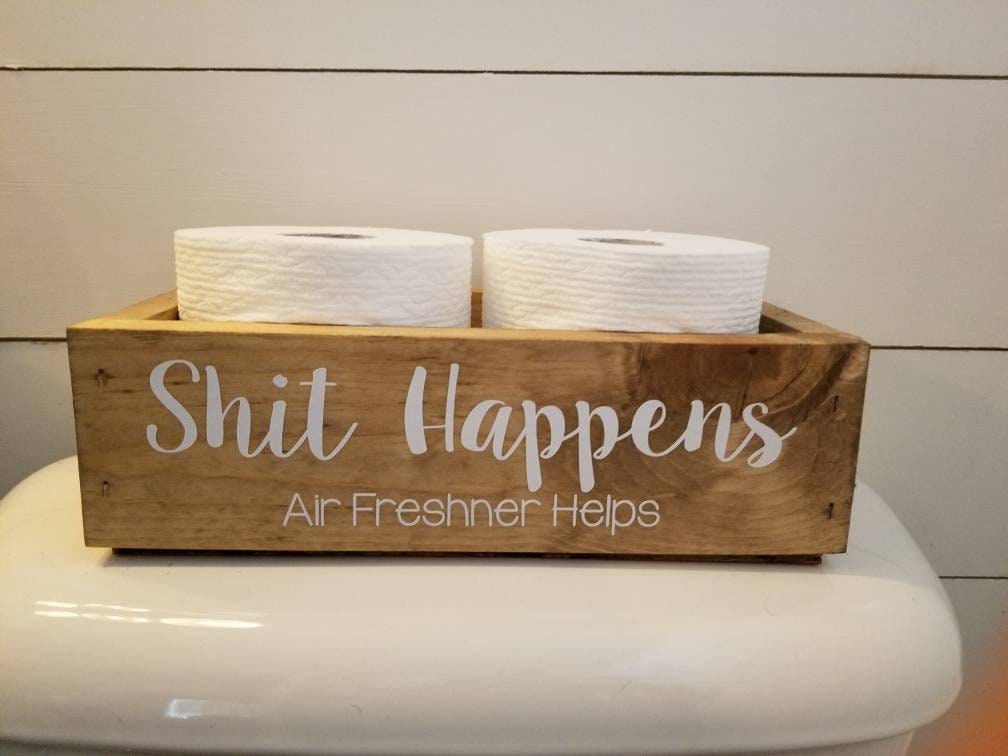 Toilet Paper Box Toilet Paper Storage Farmhouse Bathroom Etsy