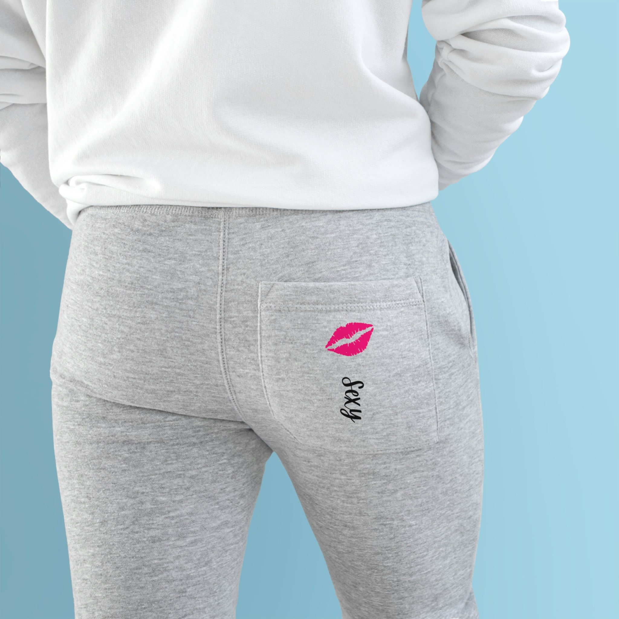 SEXY Fleece Sweatpants Warm and Cozy Perfect for Lounging or Working Out 