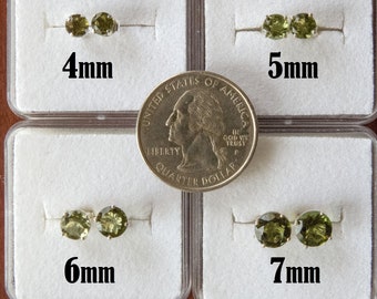 Bohemian Moldavite Rough Sterling Silver or Gold Lever Back Earrings TGW 6.10