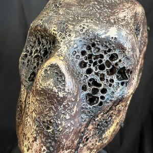 Trypophobia &quot;Bruised Earth&quot; - Resin Face Mask