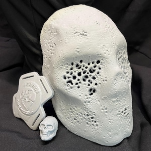 Trypophobia &quot;DIY Blank Cast&quot; - Resin Face Mask