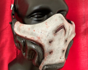 Invader "Red Terraformer" - Resin Half Mask