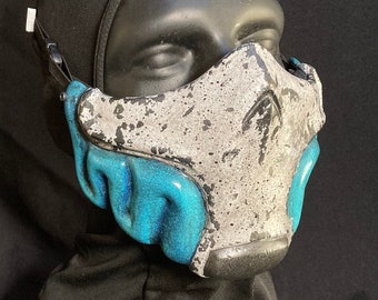 Invader "Orbiter Blue" - Resin Half Mask