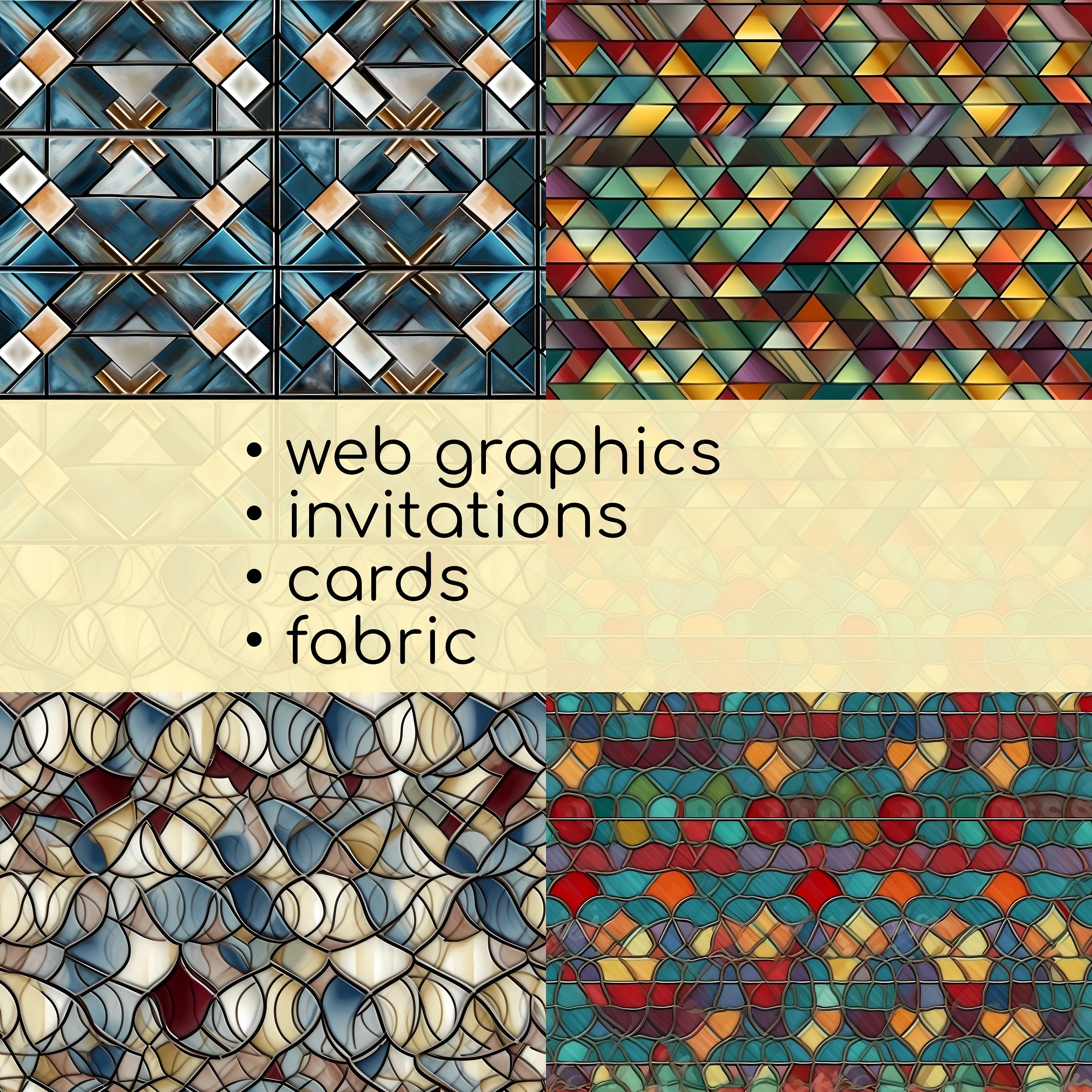 Mosaic Tiles Textures DIGITAL Paper Printable PNG Background - Etsy