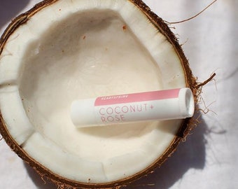 HEARTSPRING Coconut + Rose Lip Balm