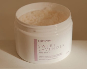 HEARTSPRING Sweet Lavender Body Scrub