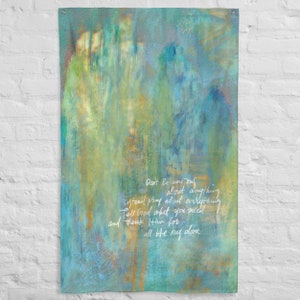 Don&#39;t Be Anxious Philippians 4 6  Bible Verse Wall Art Christian Banner  Scripture Wall Hanging  Faith Art Abstract Painting Tapestry