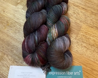 BOGO- Expression Fiber Arts Sincere Sock - Superwash wool, Nylon - Secrets of September - CT