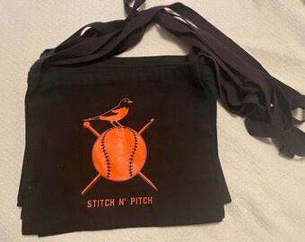 Original 2017 Orioles Stitch n Pitch project bag.