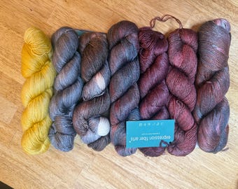 BOGO - Expression Fiber Arts Luster Superwash Merino Tencil Sport  - CT