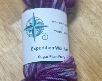 50% off Adventures in Yarncraft Expedition Worsted Color Sugar Plum Fairy - CT