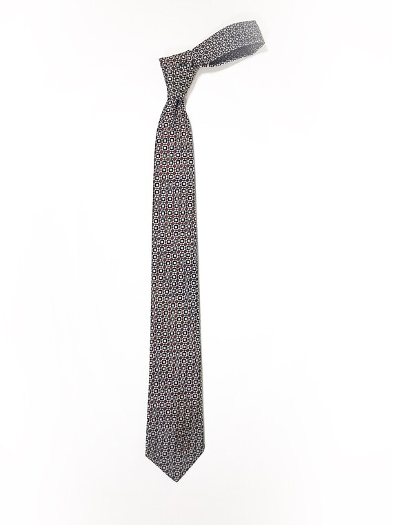 Vintage Mens Skinny Necktie Skinny Tie Mad Men St… - image 3