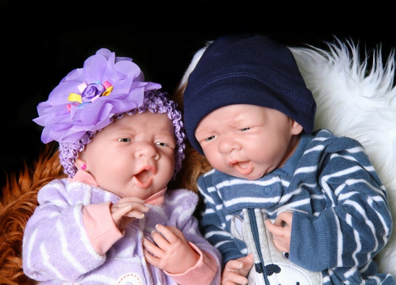 TWINS! Reborn  Newborn baby dolls, Real baby dolls, Reborn baby dolls twins