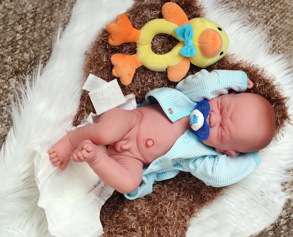  Reborn Baby Dolls Clothes Boy Blue Outfits for 20- 22 Reborn  Doll Boy Clothing : Toys & Games