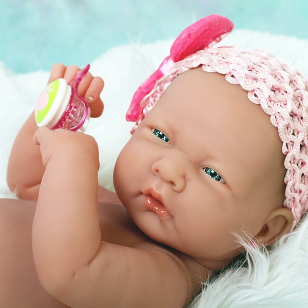 Cute Reborn Baby Girl,Preemie Reborn Doll, Doll, Reborn Babies, Reborn Dolls, Baby Berenguer Doll Girl, Reborn Girl Doll,Silicone Baby Doll