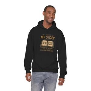 Sweat à capuche chrétien, je pensais que mon histoire était terminée, mais Dieu ne faisait que tourner la page Sweat à capuche, sweat à capuche basé sur la foi, cadeau religieux, cadeau chrétien. image 6