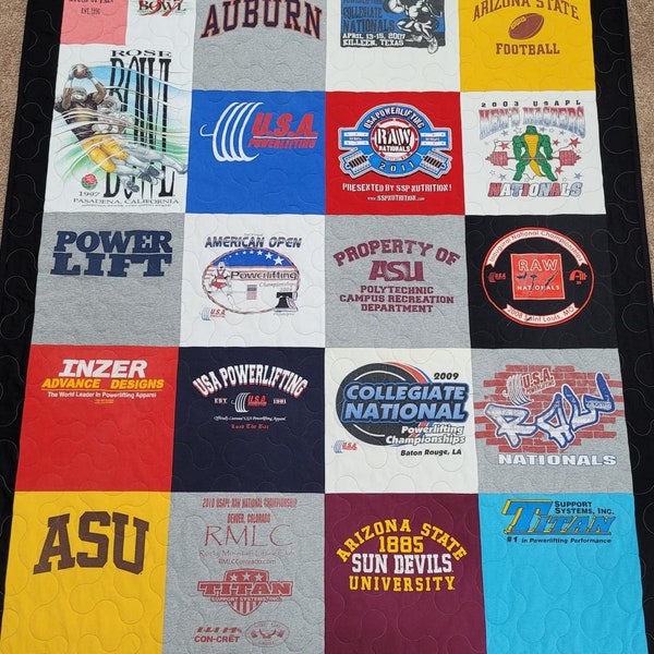 T Shirt Blanket Etsy