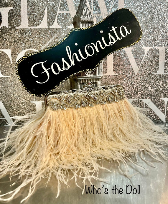 Champagne clutch purse new arrivals