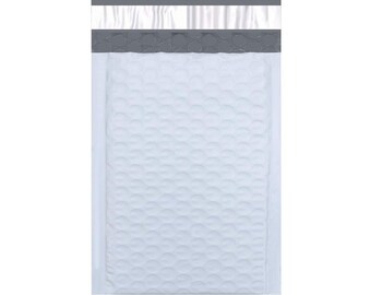 500 #000 Black Poly Bubble Mailers Envelopes Bags 4x8 Extra Wide Colors 4.5