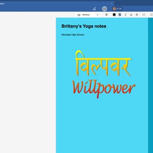 Ensemble d'autocollants numériques sanskrit Yoga Wear pour Goodnotes v6 - 4 designs inspirants