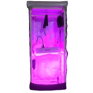 600W Led Reflective Hydroponics Nice Grow Box Tent 16x16x48 Full set image 10