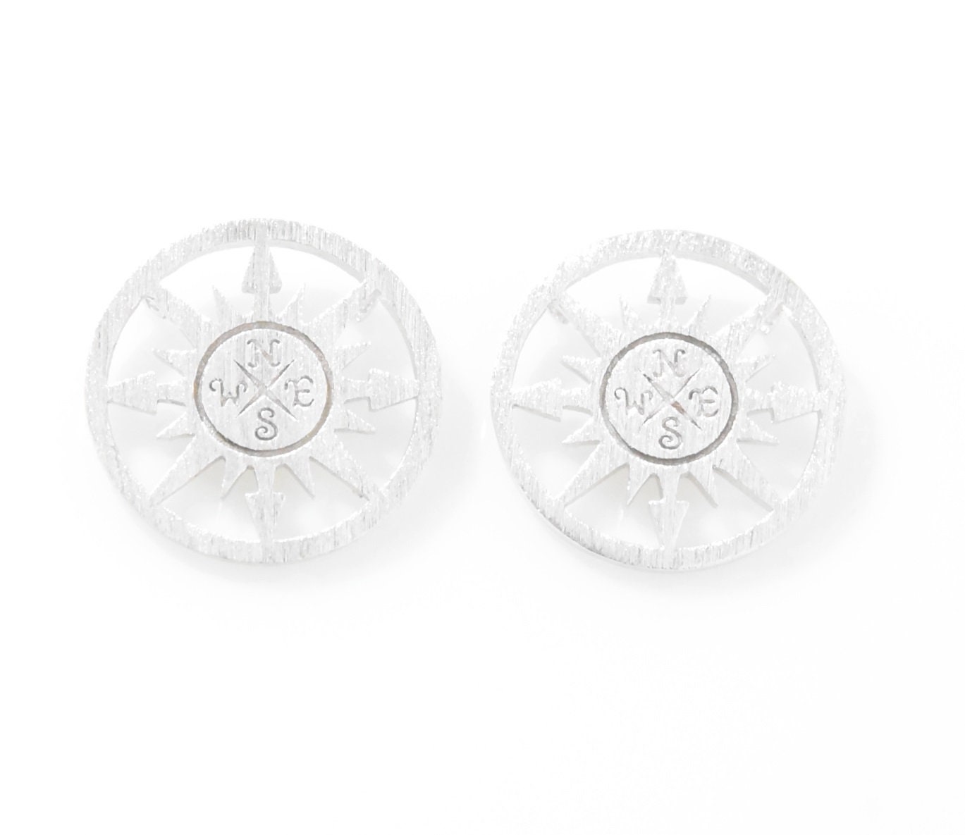 Compass Pendant . Compass Charm . Compass Beads . Coin Pendant Etsy