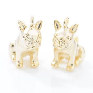 Pandora charms gold french bulldog charm - Etsy 日本