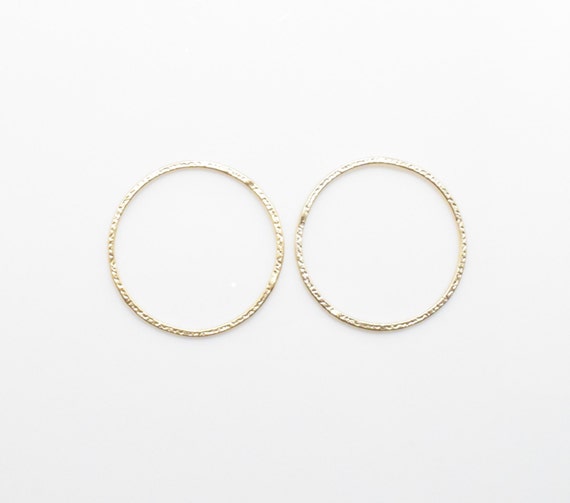 Circle Brass Pendant . Round Pendant . Circle Charm . Ring | Etsy