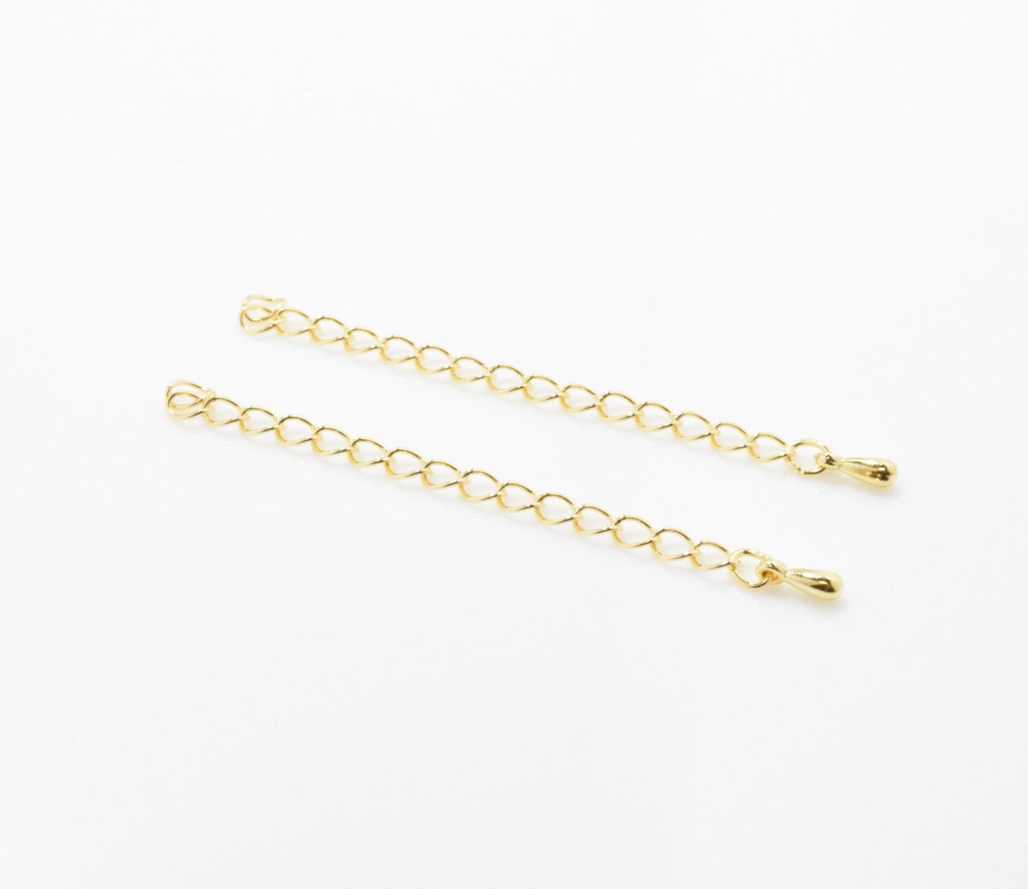 Extention Chain . Extender Chain . Jewelry Craft Supplies . - Etsy