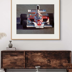 Al Unser, Sr. Races at Monterey's Laguna Seca Raceway in 1976