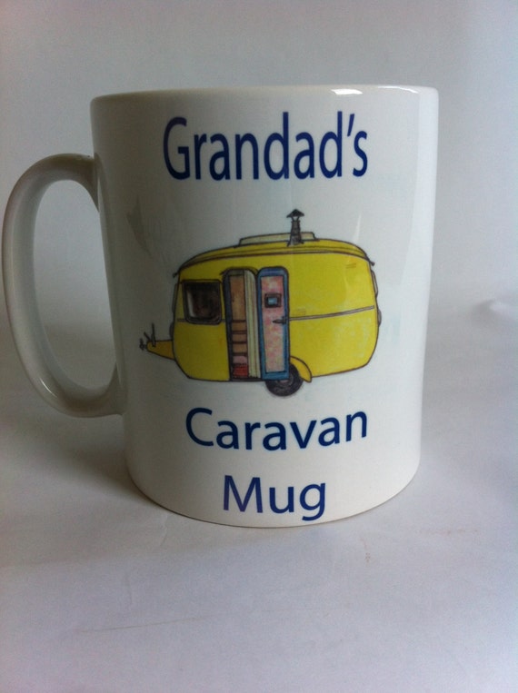 dads caravan mug