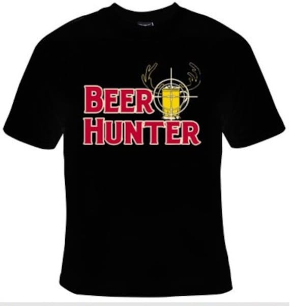 Beer Hunter Animal TShirt Women's Sizes Etsy