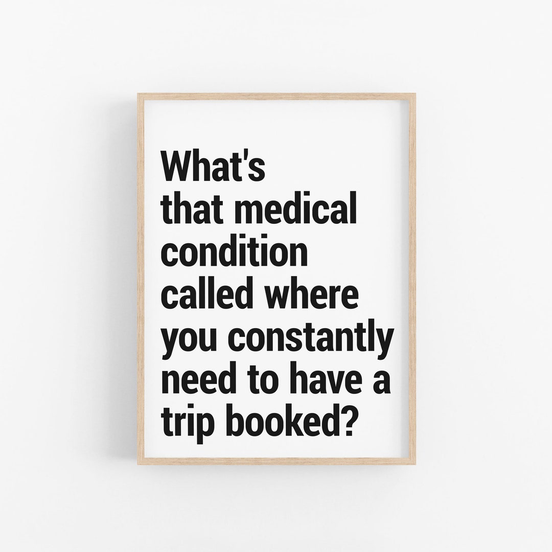 Printable Wall Art Travel Quote Travel Inspiration Quote - Etsy