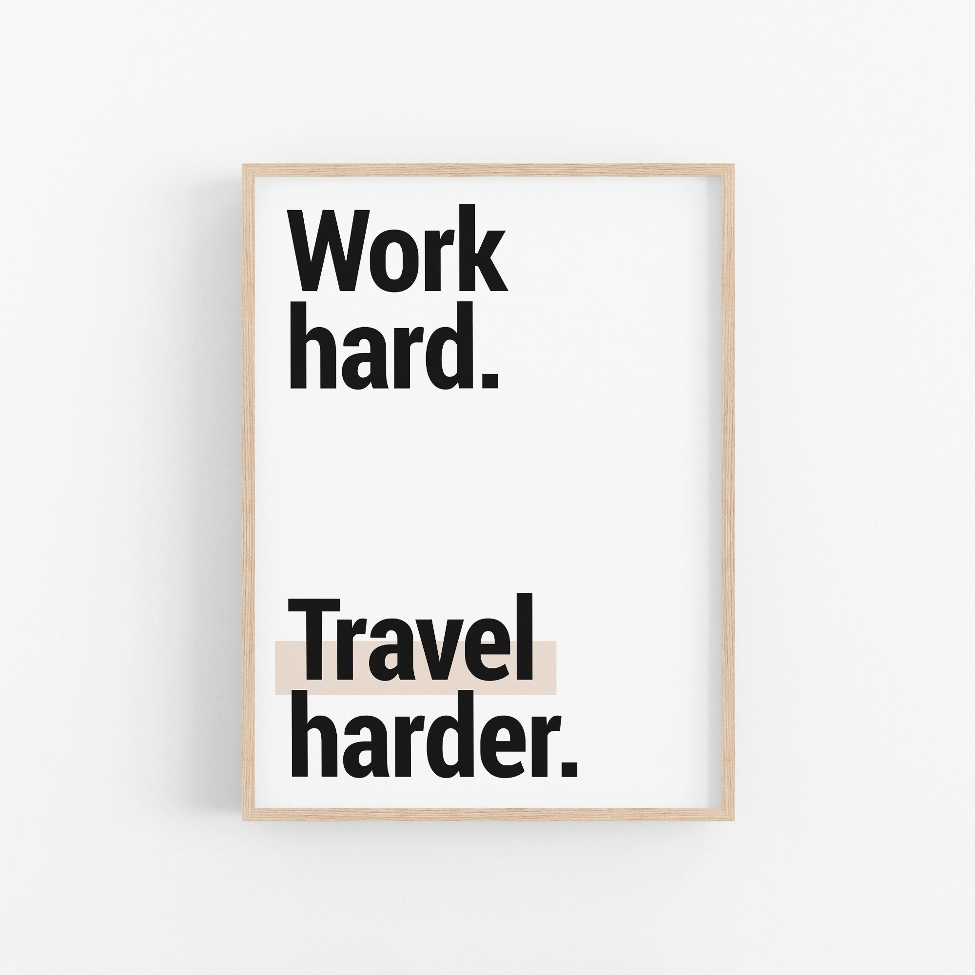 Printable Wall Art Travel Quote Travel Inspiration Quote Etsy