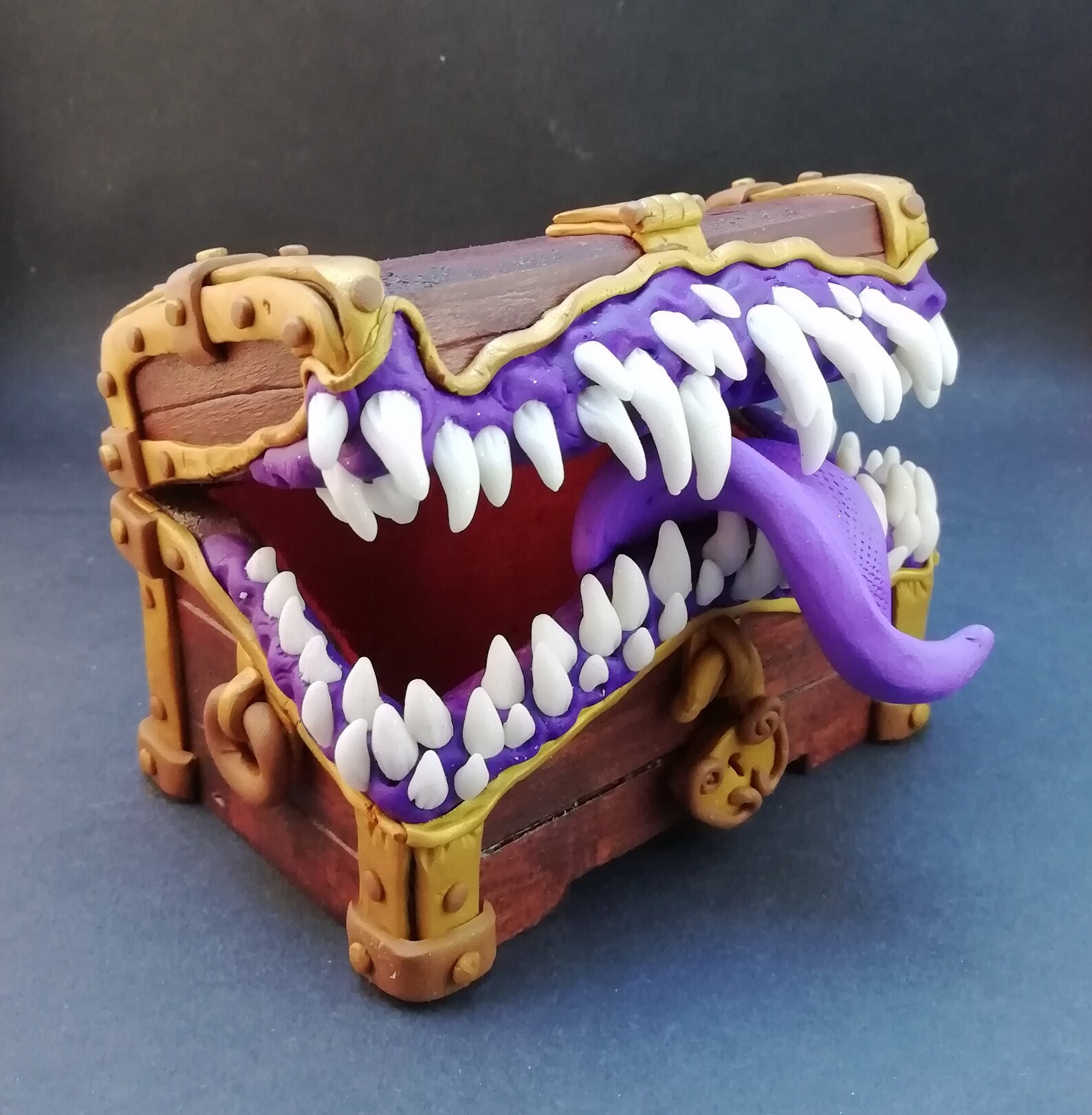 Mimic Chest Etsy
