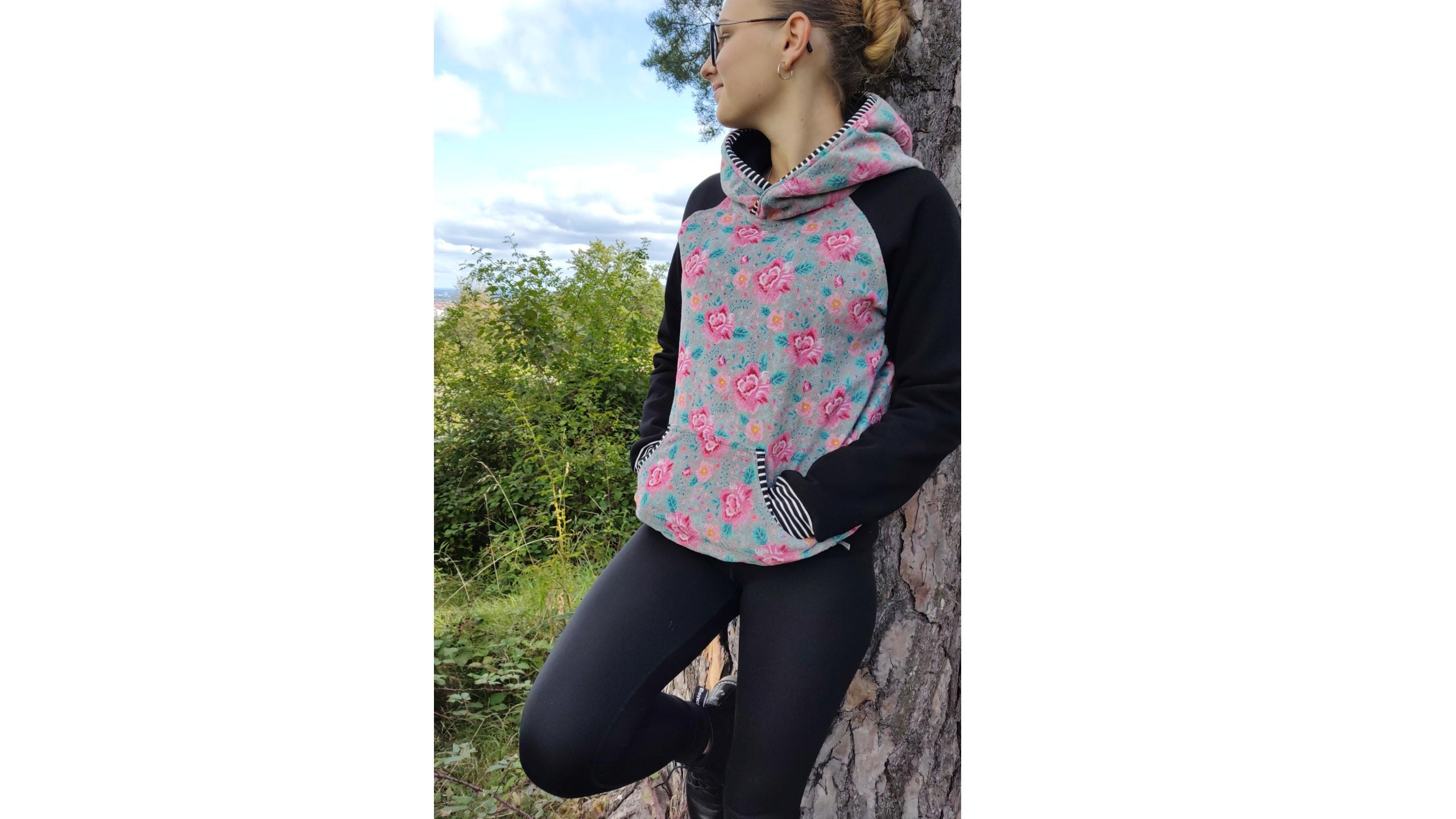 Schniesel Hoodie Schwarz Nicki Pulli