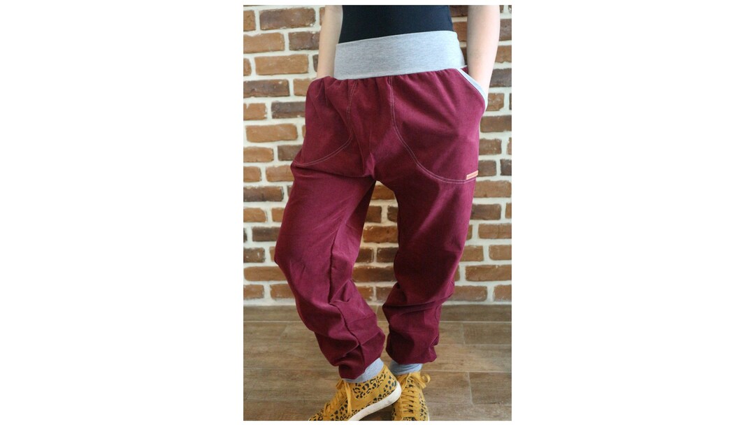 Schniesel Women's Corduroy Harem Pants 