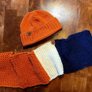 Tuque - Beanie - Fisherman style - Men - Hand knitted hat - Winter hat - Made in Quebec