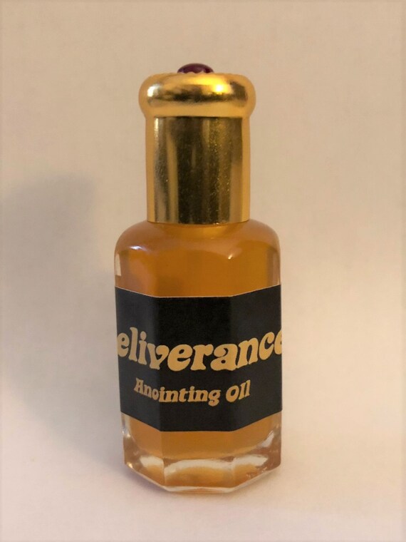 Deliverance Prayer Anointing Oil 1 3 Oz In Decorative Bottle Etsy