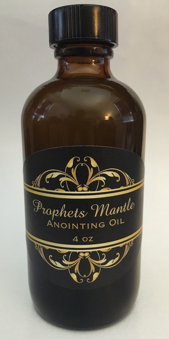 Prophets Mantle Anointing Oil In Large 4 Oz Bottle Etsy