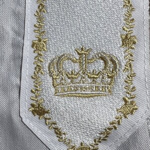 WHITE & GOLD Yeshua Messianic Tallit Prayer Shawl King of Kings and Lord of Lords image 5