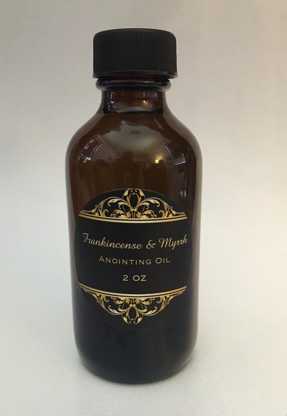 Frankincense Myrrh Anointing Oil In 2oz Bottle - 