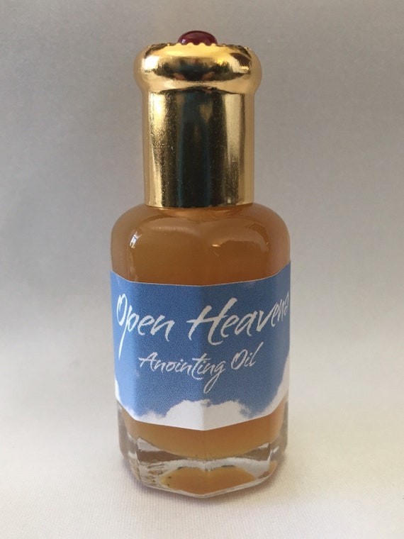Open Heavens Prayer Anointing Oil A Blend Of Multiple Pure Etsy