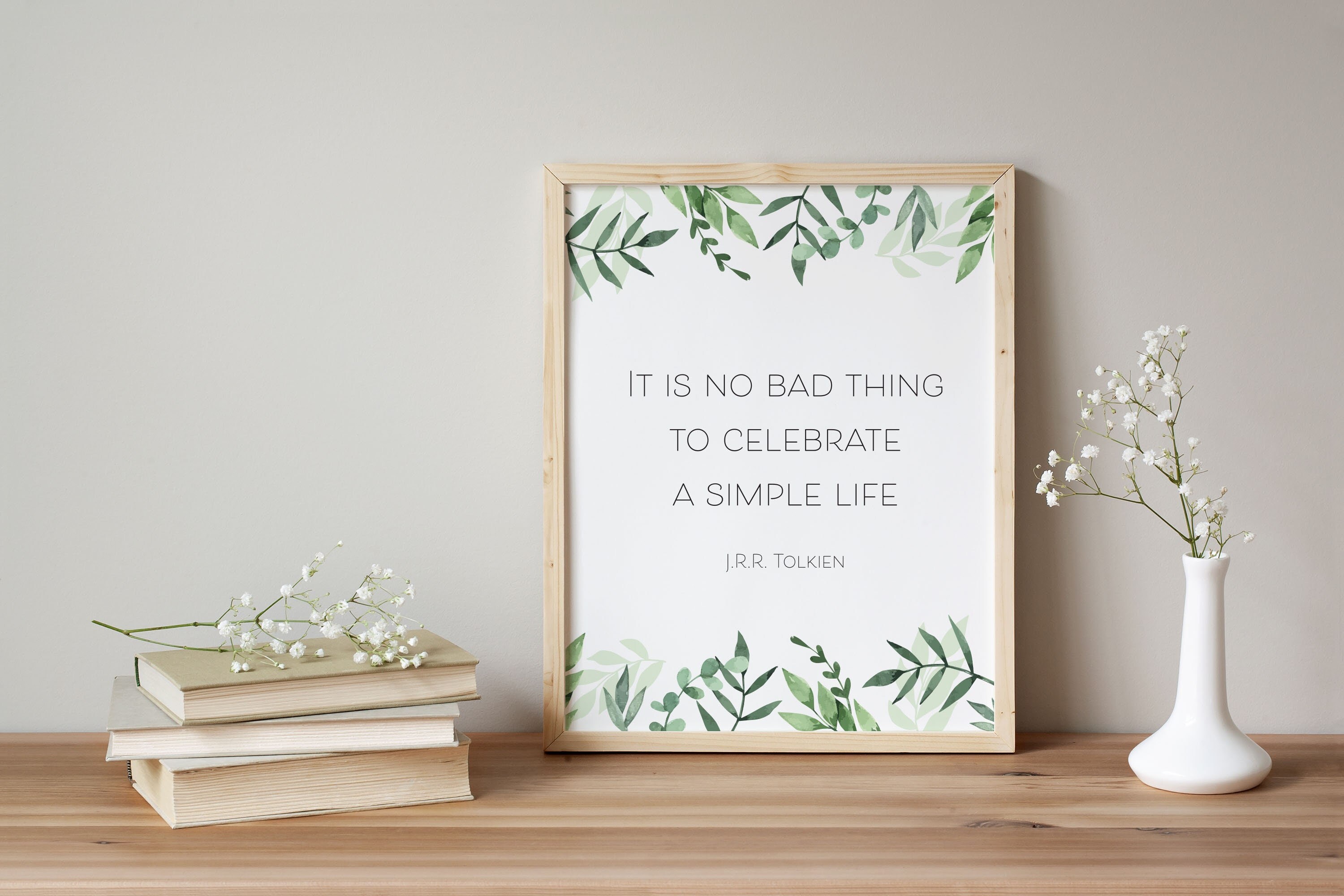 Printable Tolkien Quote Wall Decor, 8x10 Wall Art Set, Digital Print ...
