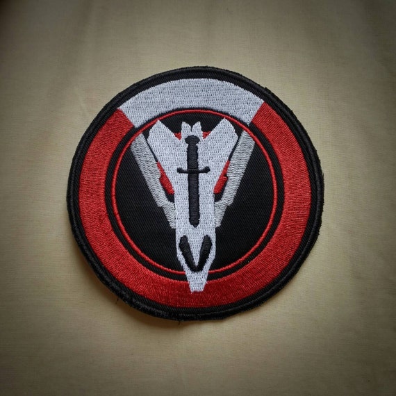 Sew-on patch Overwatch Blackwatch inspired embroidery 11 | Etsy