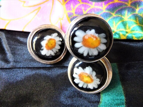 Daisy Set Ring and Earring, Daisy, Daisy Gifts, Gi